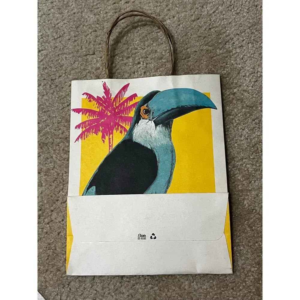 Cafe Quindio Colombian Coffee gift paper bag recycled materials Honeycreeper
